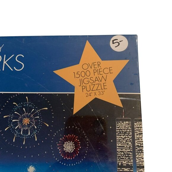 New Vintage 1994 Great American Puzzle Statue of Liberty Twin Towers - Picture 3 of 4